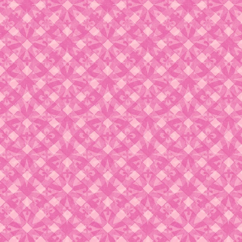 Maywood Studio Bloom On Geo Pink MAS10077-P
