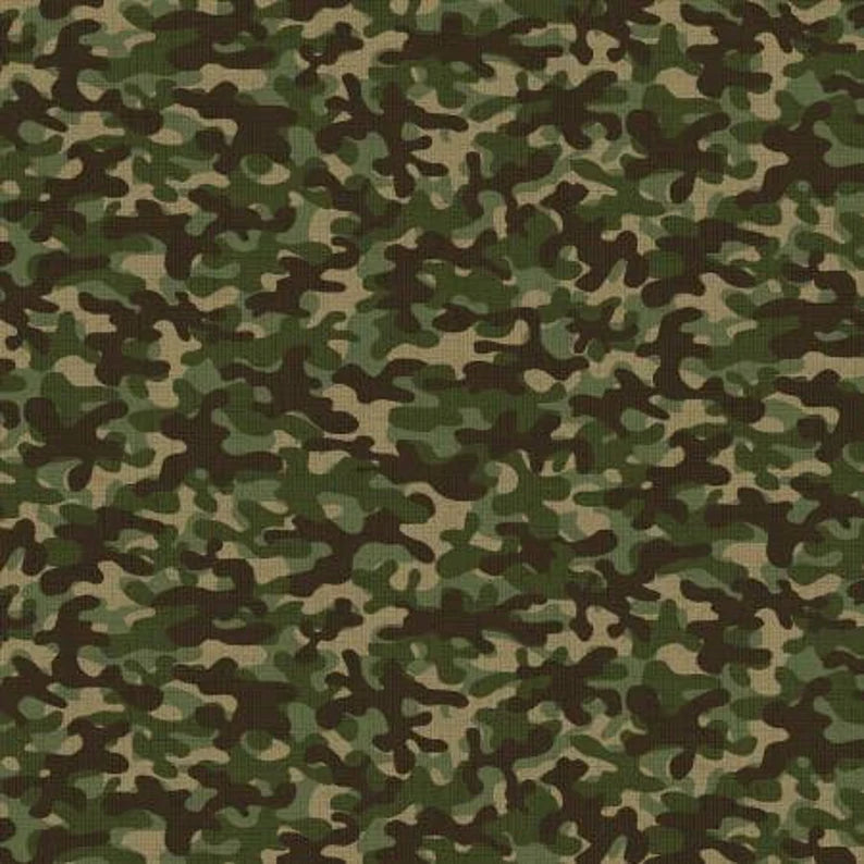 Timeless Treasures Camo C8000