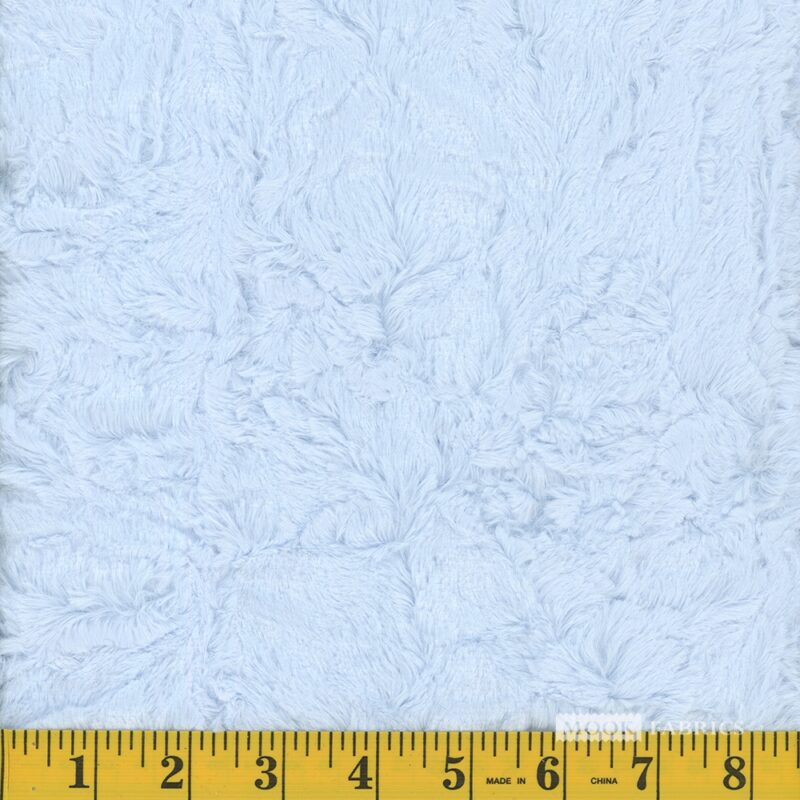 5025 Mook Fabrics Crushed Minky Fleece Blue 68775