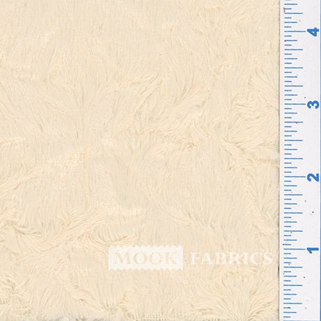 5026 Mook Fabrics Crushed Minky Fleece Ivory 68774