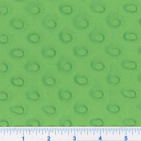 5030 Mook Fabrics Softee Dot Minky Solid Apple 50632