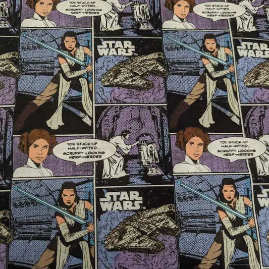 Camelot Fabrics Star Wars Comic Princes Leia 73010467MC