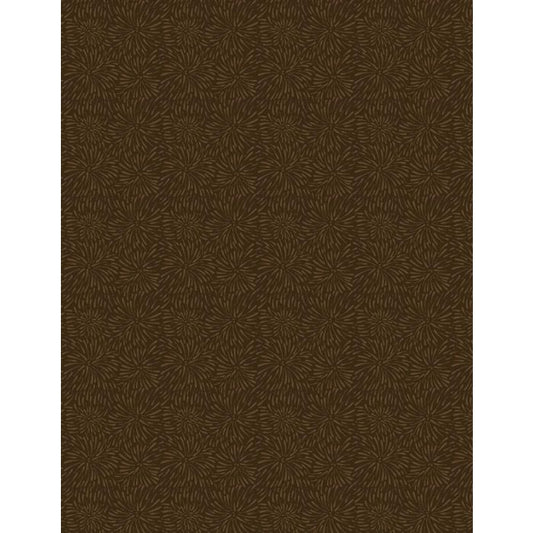 Wilmington Essentials Sandalwood Firework Blooms Very Dark Brown 39135-229