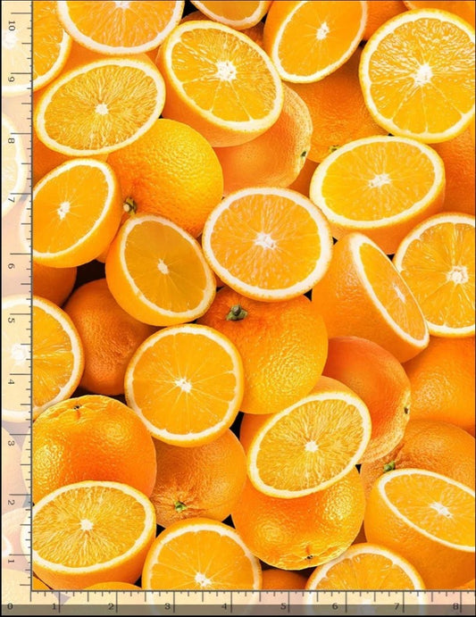 Timeless Treasures Packed Oranges CD1374