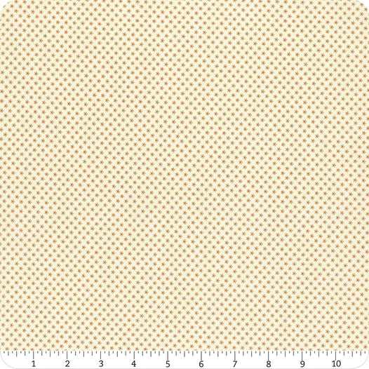 Maywood Studios All Our Hearts Patriotic Micro Floral Cream & Red MAS10518-E