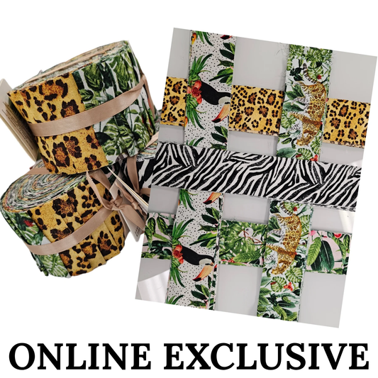 2 1/2" Strip Set  ANIMAL PRINTS by Loop & Threads ONLINE EXCLUSIVE