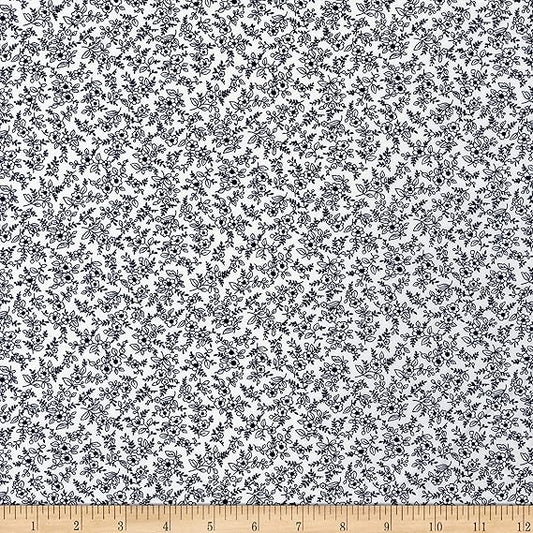 Mook Spring Time Posy Navy and White