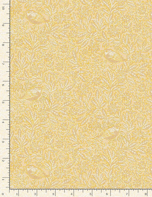 Timeless Treasures Dot Love Ewe More Tiny Dots Yellow CD1313
