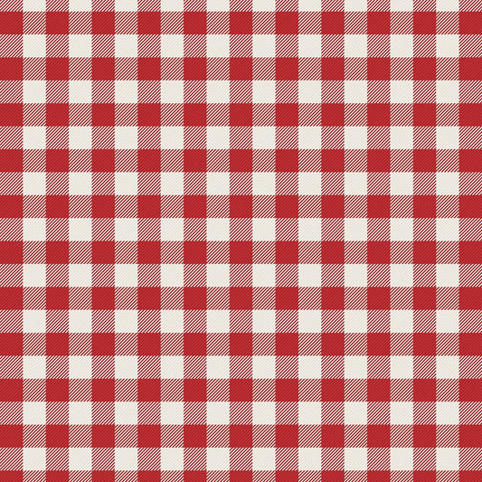 Wilmington Season of Heart Buffalo Plaid Red 39706-313