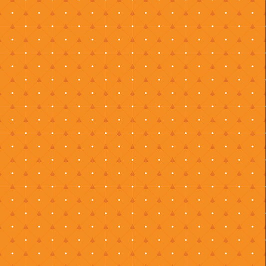 Suite B for Island Batik Quilted Christmas Diamond Orange Cheddar 922154270SB