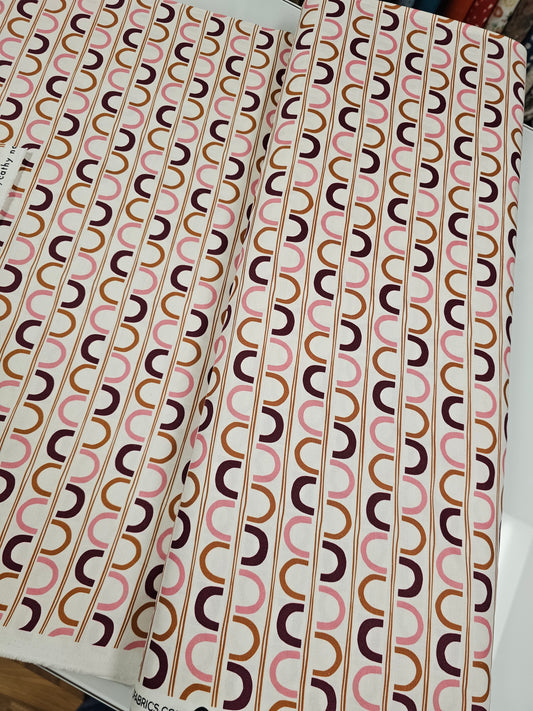 Figo (a division of Northcott) A Life In Pattern Crescents Beige