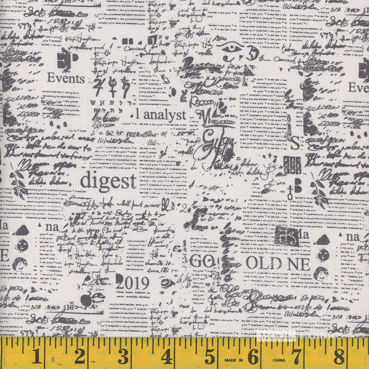 Mook Books and Paper Sketched News Ivory
