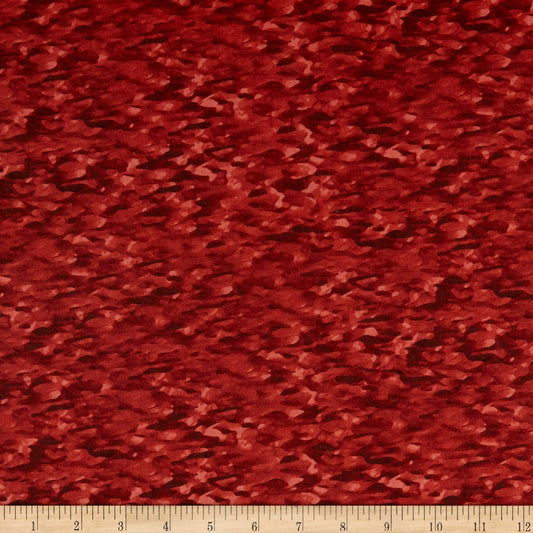 P&B Textiles By The Peaceful Shore Sand Texture Red 04215-R