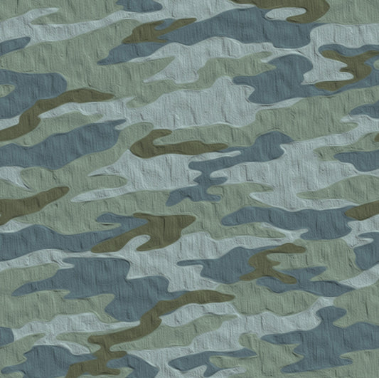 Suite B for Island Batik Welcome Home Camoflauge Grey Dove 922118745SB