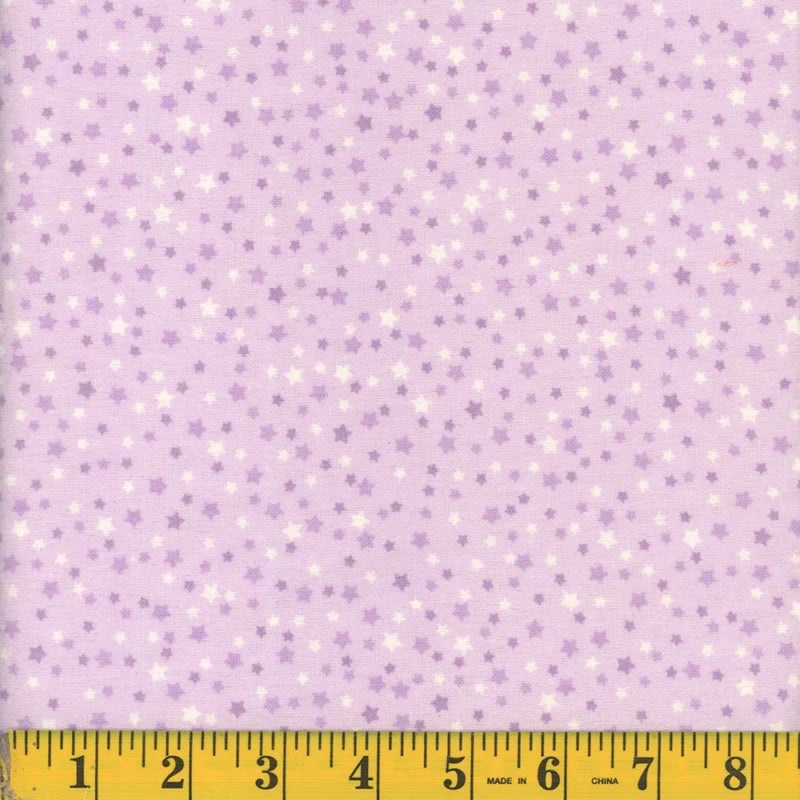 7042 Mook Fabrics Flannel Star Lavender Fog 140601