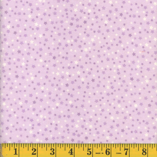 7042 Mook Fabrics Flannel Star Lavender Fog 140601