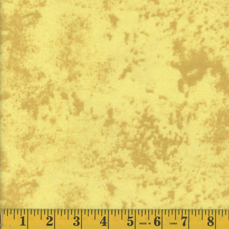 7055 Mook Fabrics Flannel Snuggy Marble Yellow 95636