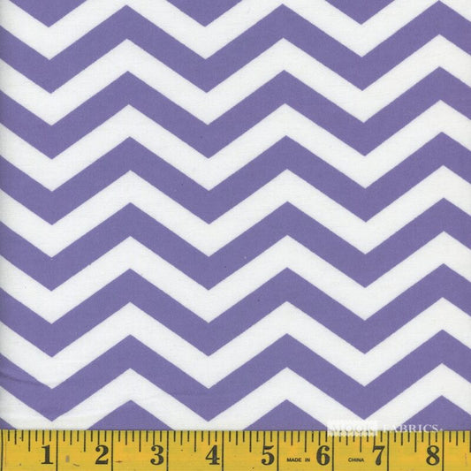 7087 Mook Fabrics Flannel Chevron Lavender 116450