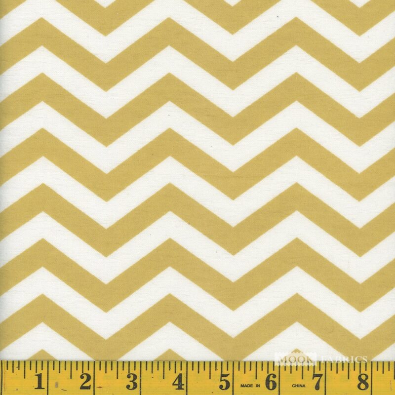7088 Mook Fabrics Flannel Chevron Yellow 116452