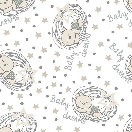 7155 Springs Creative Nursery Flannel Baby Dreams SPR80513-G55026