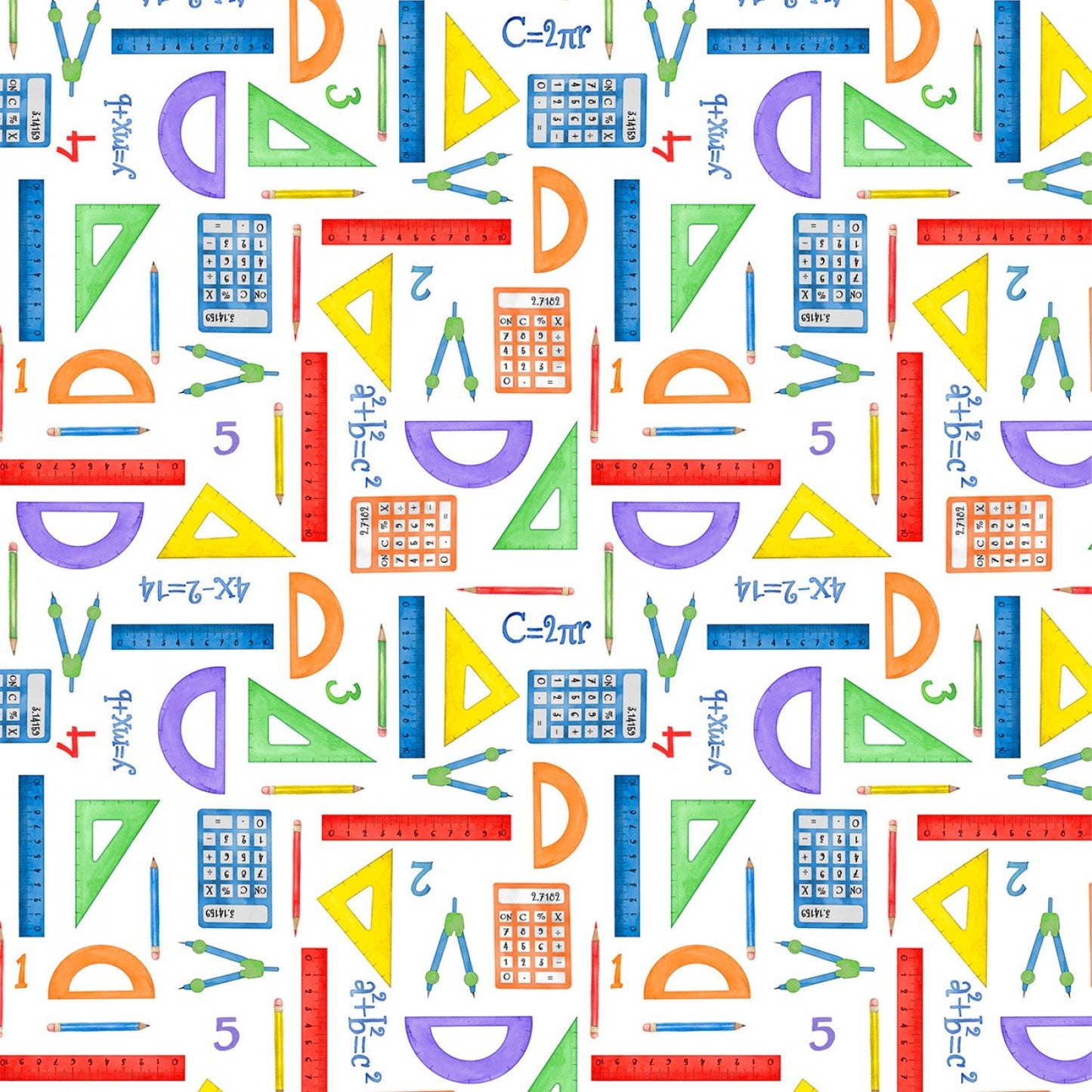 Wilmington School Is Cool White Math Supplies 33874-147