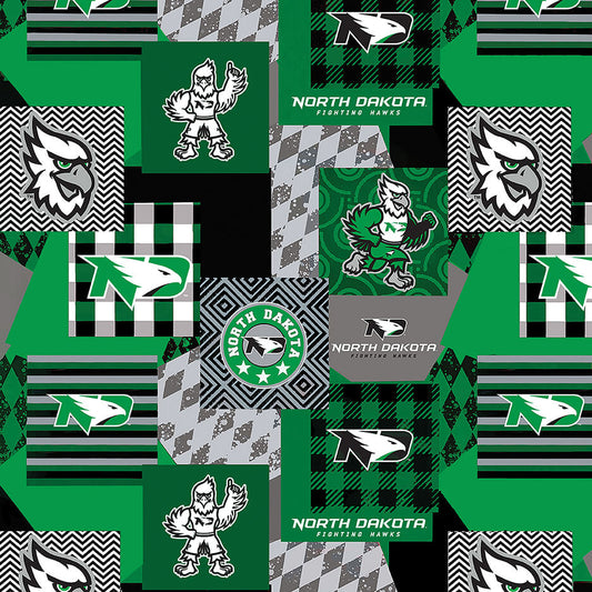 7205 NCAA-UND University of North Dakota Collegiate Geometric Minky
