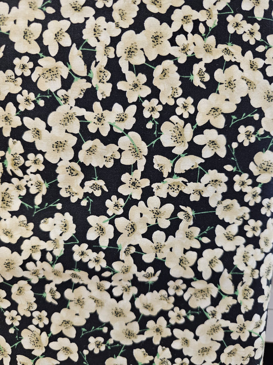 Mook Spring Time Floral Cluster Black