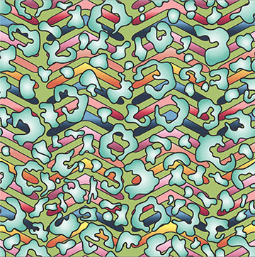 Suite B for Island Batik Lush Abstract Green Lemongrass 922104630CP