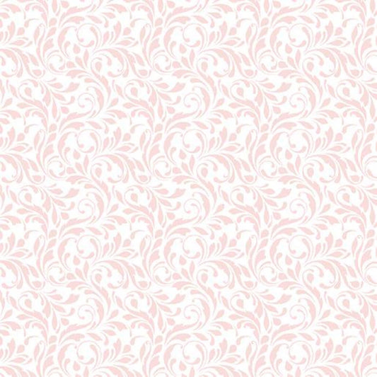 8049 Benartex Designer Fabrics French Romance Suzette Light Pink 1332-01