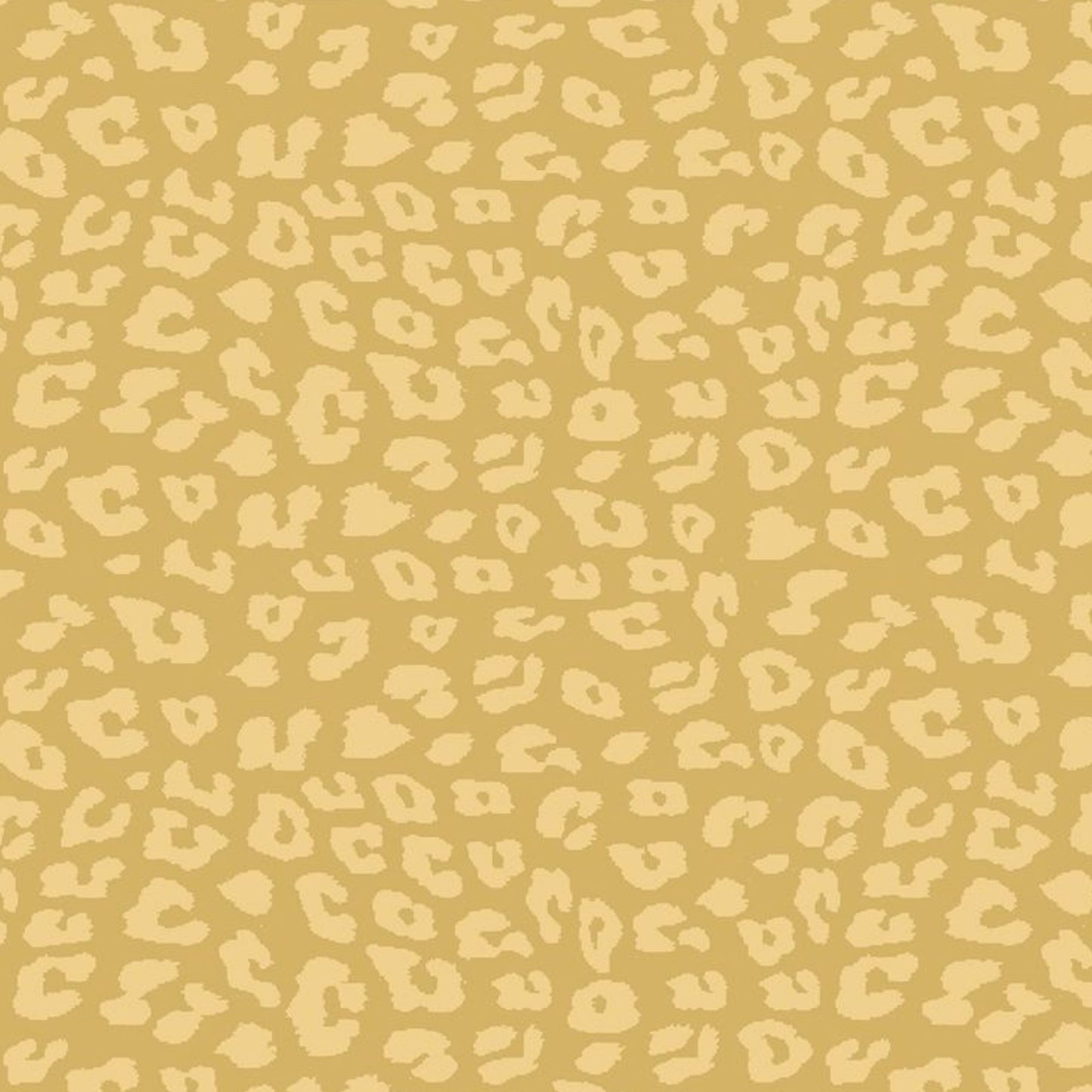 8053 Benartex Designer Fabrics Safari Adventure Go Wild Gold 12951-33