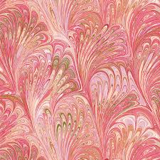 8056 Benartex Designer Fabrics Flower Festival Swirl Fan Mauve Lilac 01036-26