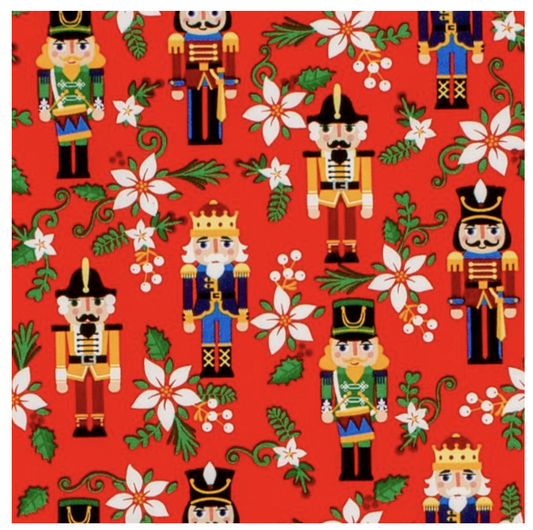 Create It Holiday Nutcracker on Red