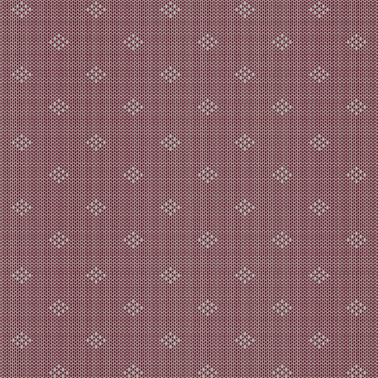 8127 Entwine by Giucy Giuce for Andover Fabrics Intersect Red 53963