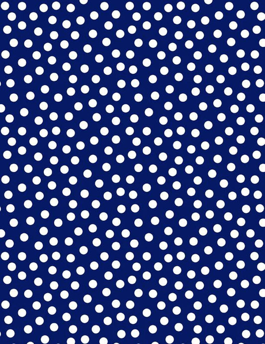 Wilmington On The Dot Navy Blue 39149