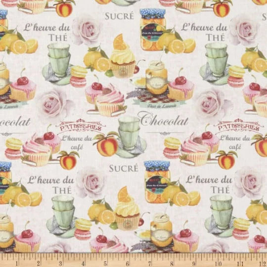 8678 Stof France Lequilt Sugar 3 Pink
