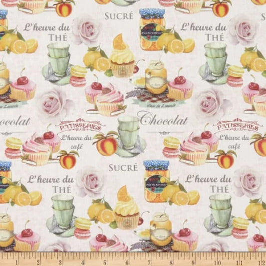 8678 Stof France Lequilt Sugar 3 Pink