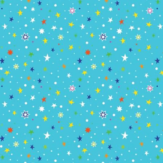 8695 Benartex Designer Fabrics Lift Off Star Gazing 12609G
