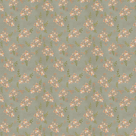Clothworks Daydreams Petite Sprays Pewter