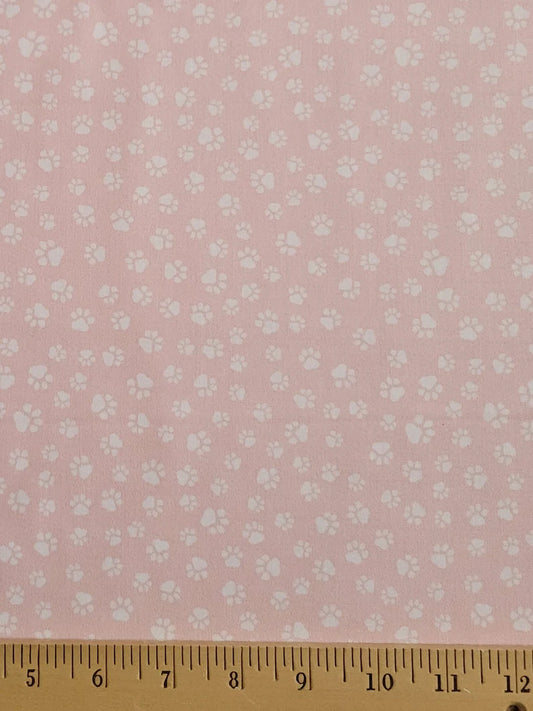 Dear Stella D2318 Peach With Scattered Paw Prints