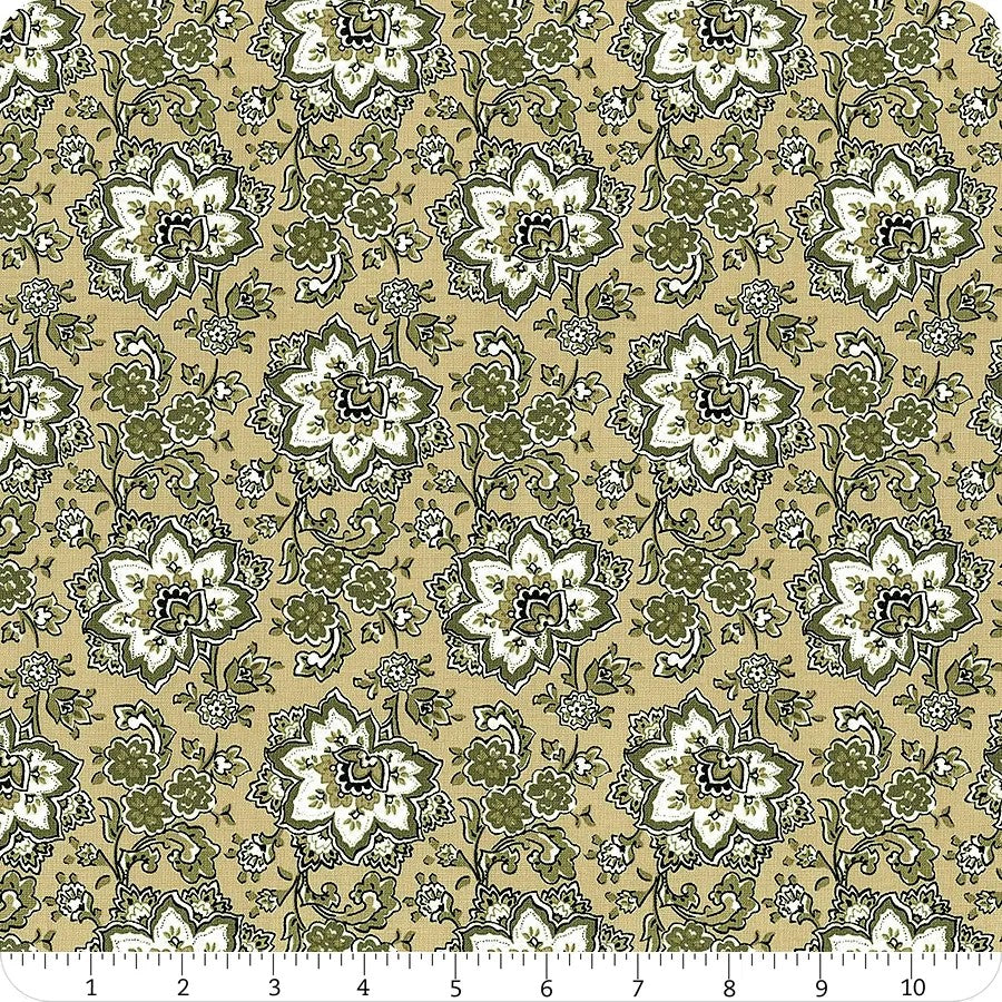 Riley Blake Buttercup Bloom Floral Sage C11152