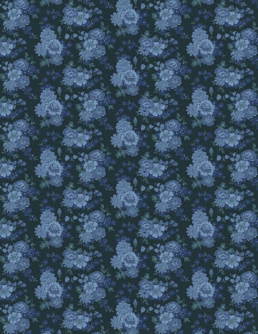 Wilmington Rainbow Sampler Roses Blue 1803 98709 1474