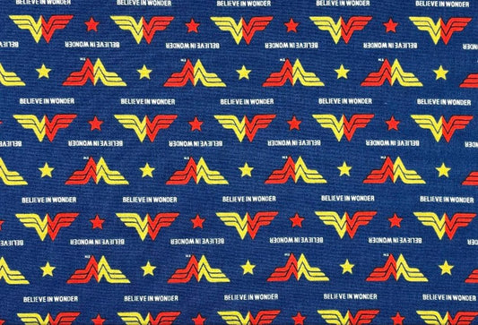 8746 Camelot Fabrics Licensed DC Comics Wonder Woman Believe in Wonder 23400865WM01
