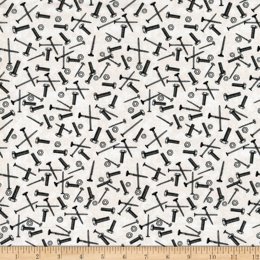 8795 QT Fabrics A Little Handy Nails Natural