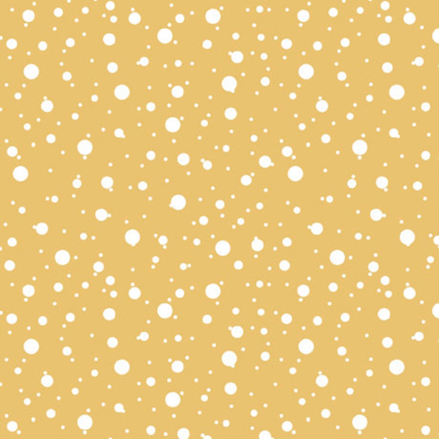 8796 QT Fabrics It's A Steampunk Christmas Dots Yellow 1649-28906-S