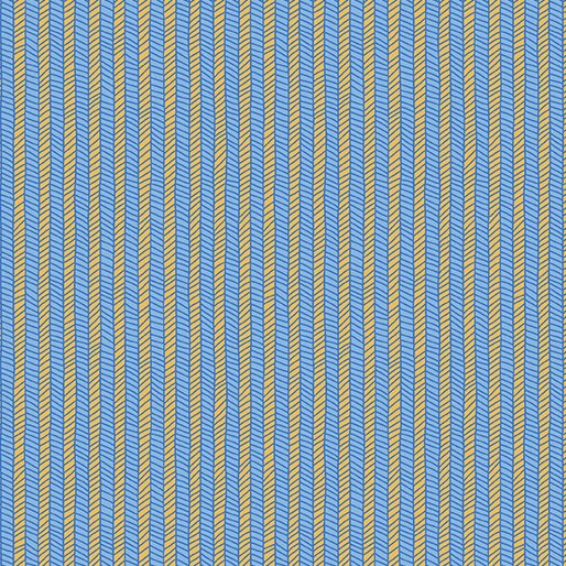 8815 Benartex Designer Fabrics Bird Song Twigs Blue 13507-50