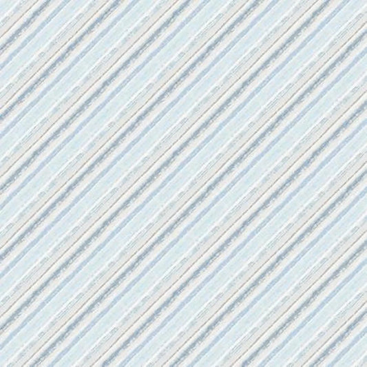 8841 Wilmington Prints Woodland Frost Diagonal Stripe