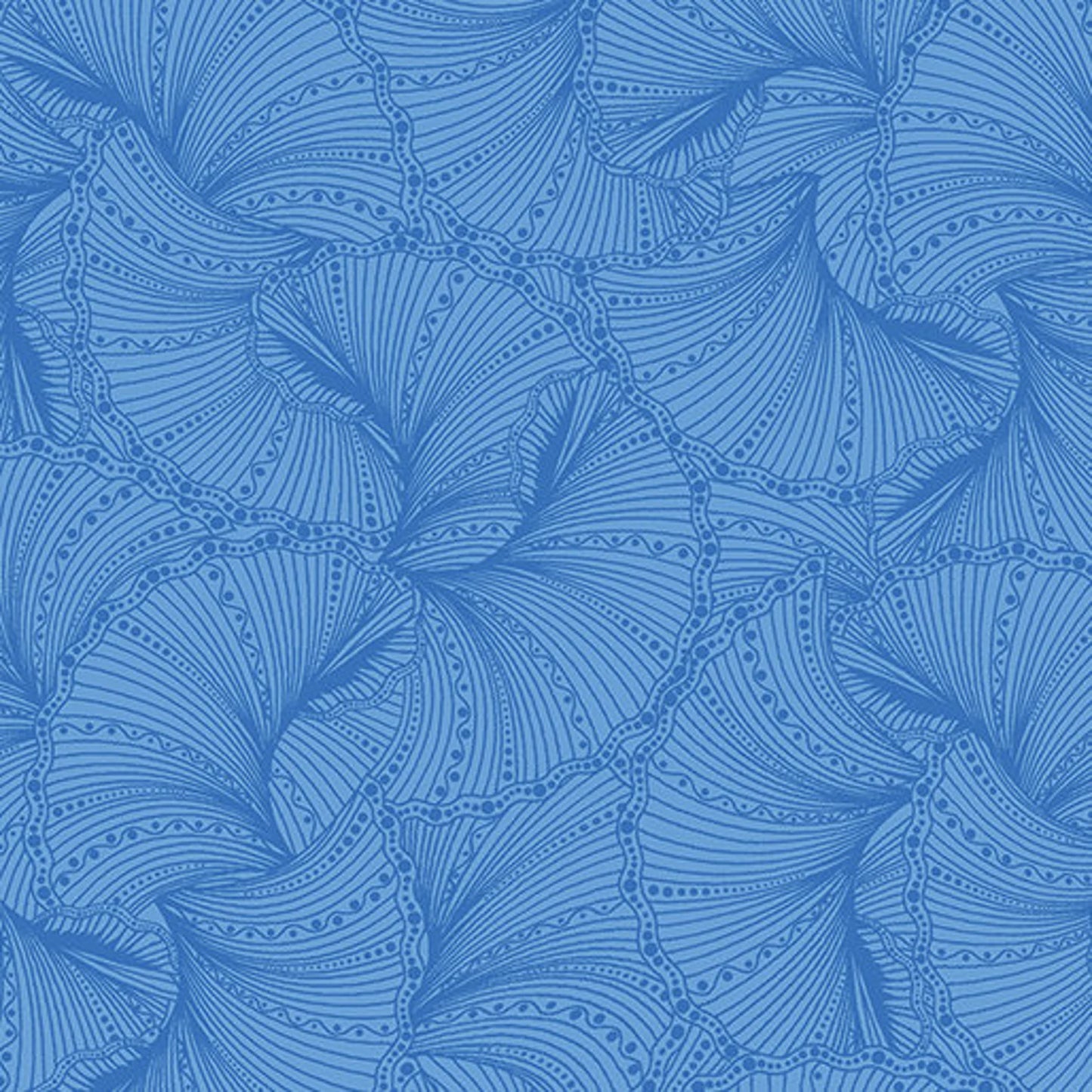 8913 Benartex Designer Fabrics Peacock Flourish Fanfare Blue 6857-54