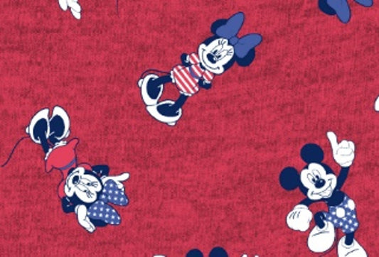 Mickey and Minnie Mouse Red 71031-D650210