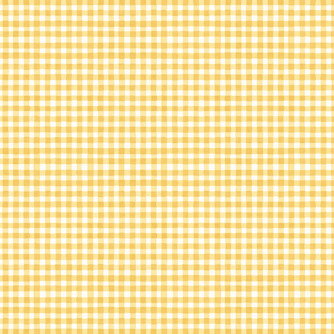 9114 Wilmington Prints Fields of Gold Yellow Gingham 86505-155