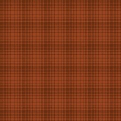 9119 Benartex Designer Fabrics A Wooly Autumn Wool Plaid Spice 9615-88